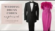 Every Wedding Guest Dress Code Explained from Black Tie to Casual