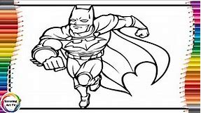 Batman Portrait Coloring Pages/Batman Coloring_Batman Movie Characters
