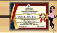 CERTIFICATES/RIBBONS/AWARDS Templates by Titser Nimfs