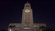 Bat Signal Lights Up LA City Hall In Memorial For Adam West