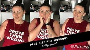 Plus Size 30 Minute HIIT Workout