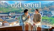 Should we move here? 'Old Seoul' 🍂 Traditional korean hanok village in the mountains ⛰️ Vlog 📹