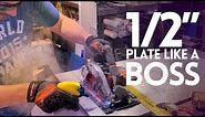 How To Cut Aluminum Plate At Home - DIY