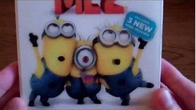 Minions! Despicable Me 2 - 3D Blu-ray DVD unboxing