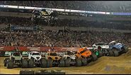 MONSTER JAM WORLD FINALS 20 SEVEN MONSTER TRUCK JUMP ENCORE!!!