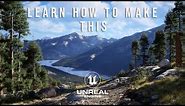 Create a Photorealistic Mountain Landscape in Unreal Engine 5