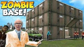 HOW TO SURVIVE ZOMBIE APOCALYPSE!? - Garry's Mod Gameplay - Gmod Zombie Base Building Roleplay