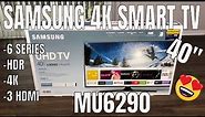 Samsung 40" 4K LED Smart TV | UN40MU6290F