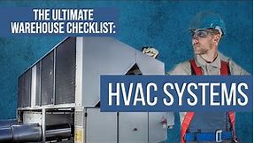 The Ultimate Warehouse Checklist: HVAC Systems