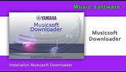 Instalation Musicsoft Downloader - YAMAHA