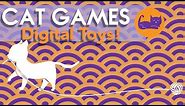INTERACTIVE CAT GAMES | On Screen Toys to Entertain Cats 🐱