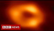 Supermassive black hole in Milky Way pictured for first time - BBC News
