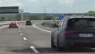 Audi RS6 vs Porsche Turbo S TOP SPEED run on the German Autobahn