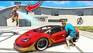 I Stole IRON MANS Supercars In GTA 5! (Mods)