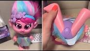 Trolls doll makes 'gasping' sound when button between legs pushed