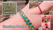 Tanishq Latest Ruby Emerald & Diamon Bracelet designs/Ruby Bracelets/Gold Bracelet Designs/Deeya