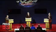 Bush, Clinton, Perot: The first 1992 presidential debate