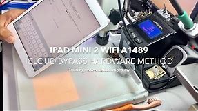 iPad Mini 2 A1489 iCloud bypass