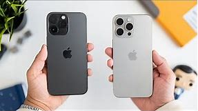 iPhone 15 Pro Max vs 14 Pro Max - Long Term Review (camera comparison, battery life, overheating)