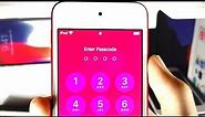 FORGOT iPod Touch Passcode? How To REGAIN ACCESS to your iPod WITHOUT the Password!