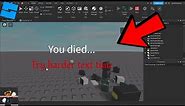 How to Make a Death Screen in Roblox Studio!