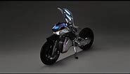 Yamaha Motoroid 2 self-balancing electric motorcycle unveiled.