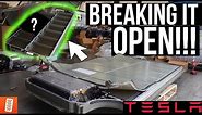 What's Inside a Tesla Model S Battery Pack -- World's FIRST Tesla Swapped Nissan 350Z - Part 9