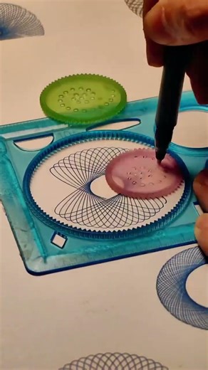 How to Many Rotation spirographb satisfying #spirograph #satisfying #shorts