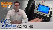 Grandstream GXP2140 HD IP Phone Video Review / Unboxing