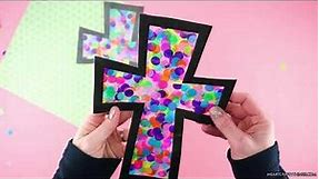 How to Make a Stained-Glass Cross