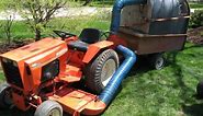 Ingersoll Case 448 Garden tractor starter replacement Onan twin B48M