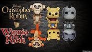 Christopher Robin Funko Pops vs Animated Winnie The Pooh Funko Pops