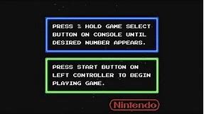 Nintendo M82 NES boot screen