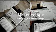 Simple 100 Envelope Challenge Budget Binder for Beginners | The LOW INCOME LOW BUDGET Way!