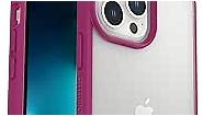 OtterBox iPhone 13 Pro Max & iPhone 12 Pro Max Prefix Series Case - PARTY PINK, ultra-thin, pocket-friendly, raised edges protect camera & screen, wireless charging compatible
