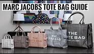 MARC JACOBS THE TOTE BAG COMPARISON | Micro, Mini, Medium, Large, XL Pros/Cons + Mod Shots