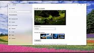 How to Change/Personalize Lock Screen Wallpaper in Windows 10