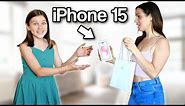 OUR DAUGHTER GETS HER FIRST PHONE *new iPhone 15* | Family Fizz
