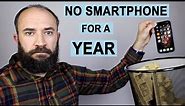 I Tried to Quit My Smartphone for a Year, Here's What Happened