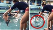 Mom Gets Death Threats for Method of Teaching Kids to Float