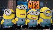 Despicable Me 3 Minion Carl, Mel, Dave, Tim Plush from Thinkway Toys