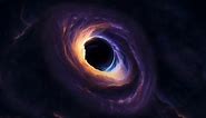 4K Sci-Fi Black Hole Wallpaper