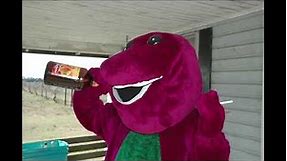 Barney Bad Barney Costume Silly Shenanigans Monetta South Carolina Trucks Booze Smokes