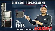 How to install sim card Reader Slot | iPhone sim card replacement | how to change sim card slot