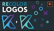How To Change Logo Colors In Adobe Illustrator