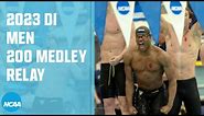 Men's 200 Medley Relay | 2023 NCAA swimming championships