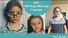 DIY 100 Years Old Lady Costume