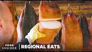 How Icelandic Fermented Shark Is Made | Regional Eats | Food Insider