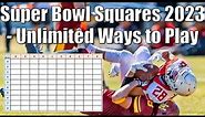 2023 Super Bowl Squares Unlimited - How to use the new spreadsheet