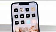 How To Change App Icon Color On iPhone! (2022)